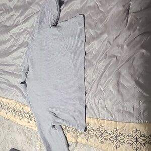 Worthington Heather Gray Knit Top